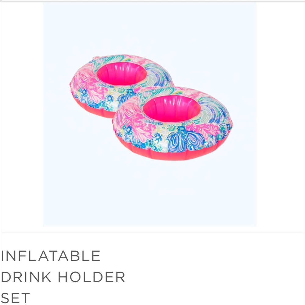 NWT Lilly Pulitzer drink floaties